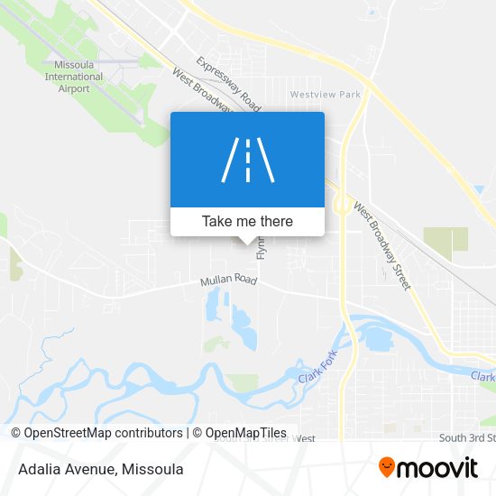 Adalia Avenue map