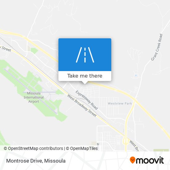 Montrose Drive map