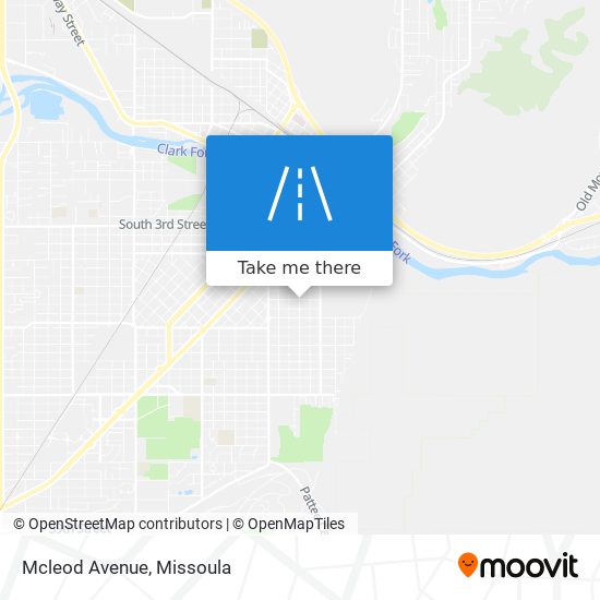 Mcleod Avenue map