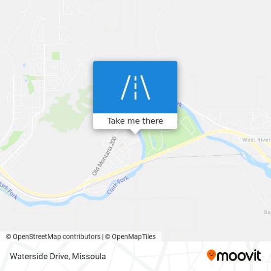 Waterside Drive map