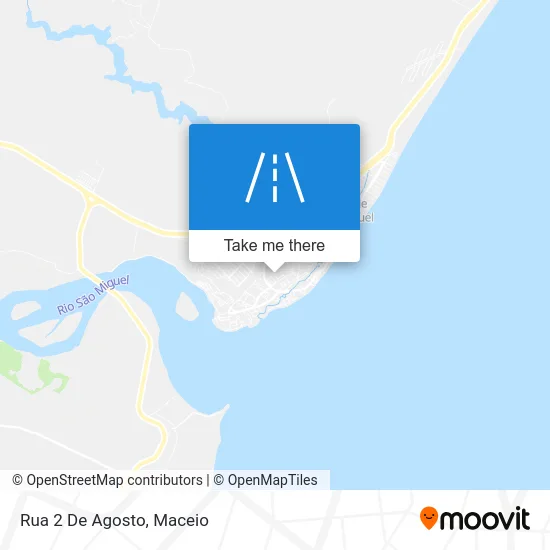 Rua 2 De Agosto map