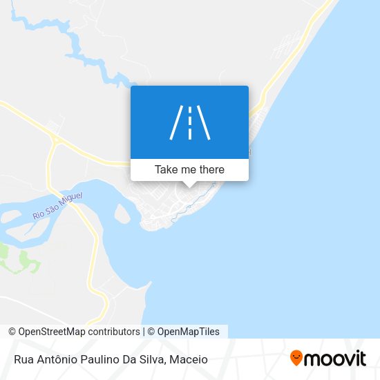 Rua Antônio Paulino Da Silva map