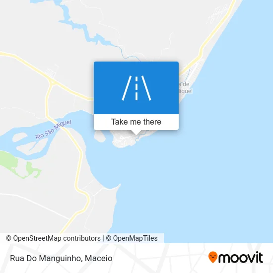 Rua Do Manguinho map