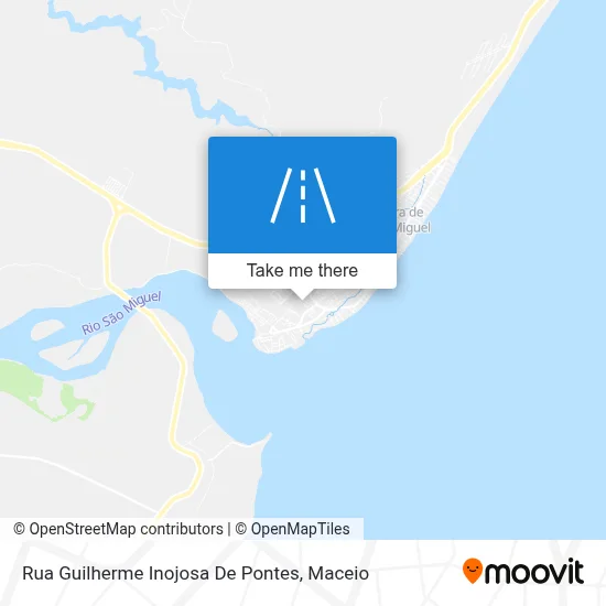 Rua Guilherme Inojosa De Pontes map