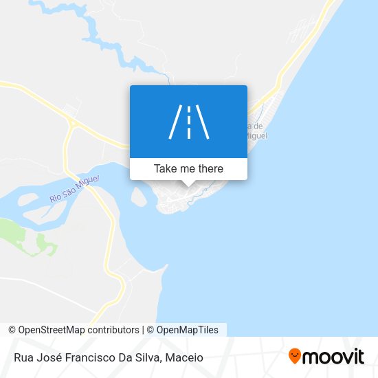 Rua José Francisco Da Silva map