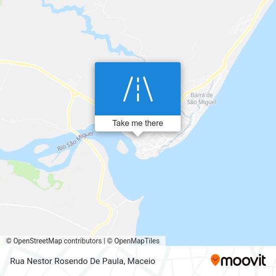 Rua Nestor Rosendo De Paula map