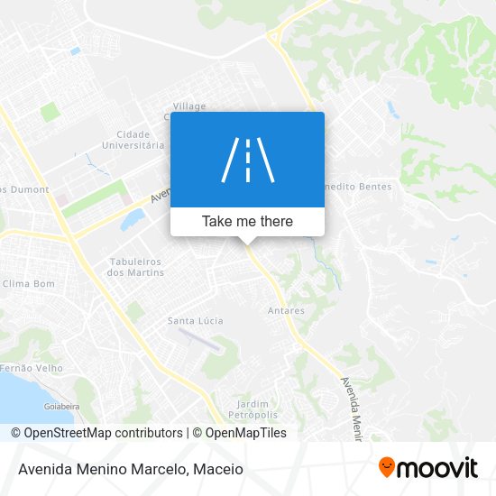 Avenida Menino Marcelo map