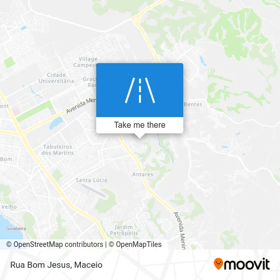 Rua Bom Jesus map