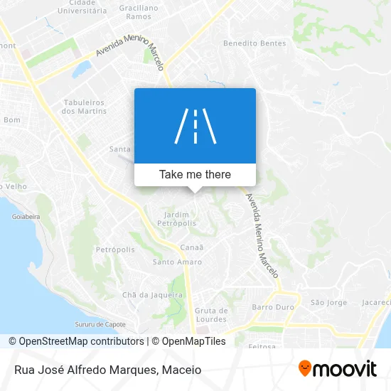 Rua José Alfredo Marques map