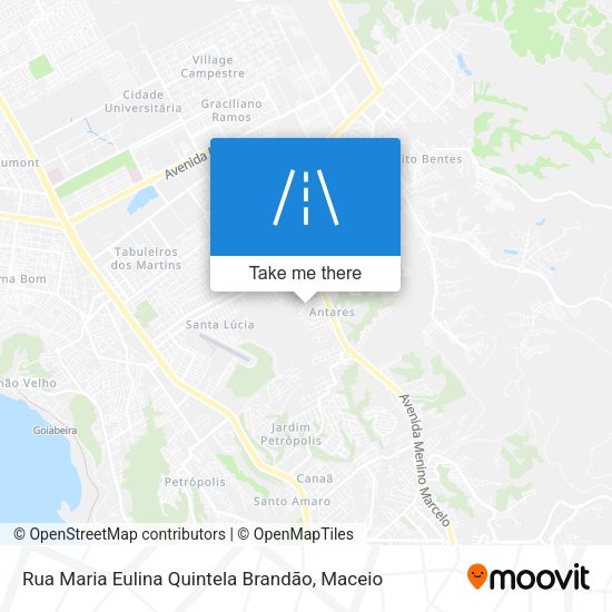 Rua Maria Eulina Quintela Brandão map