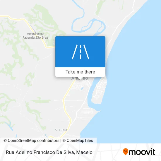 Rua Adelino Francisco Da Silva map