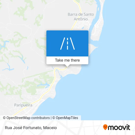 Rua José Fortunato map