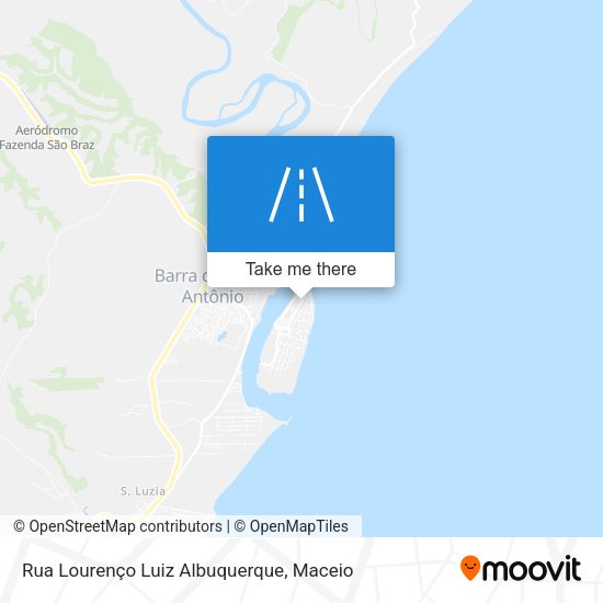 Rua Lourenço Luiz Albuquerque map