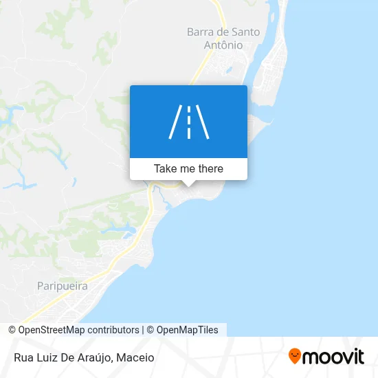 Rua Luiz De Araújo map