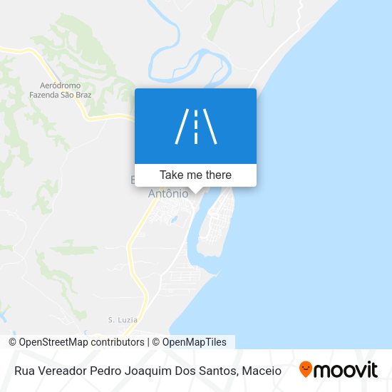 Rua Vereador Pedro Joaquim Dos Santos map