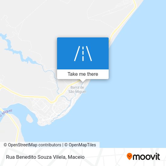 Rua Benedito Souza Vilela map