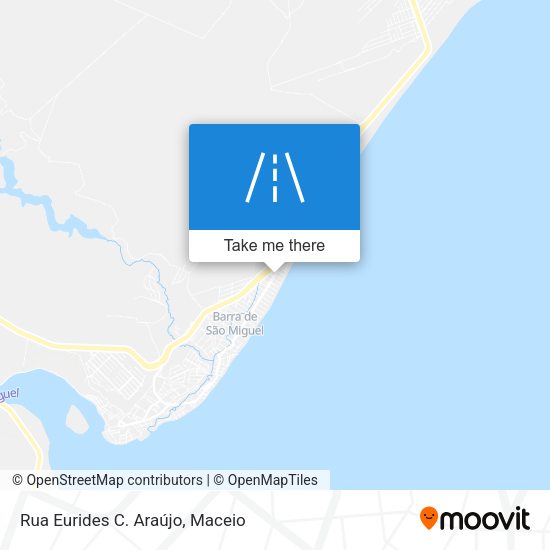 Rua Eurides C. Araújo map