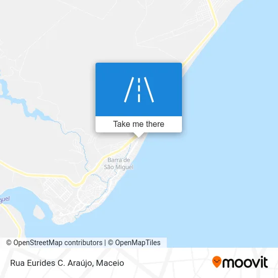 Rua Eurides C. Araújo map