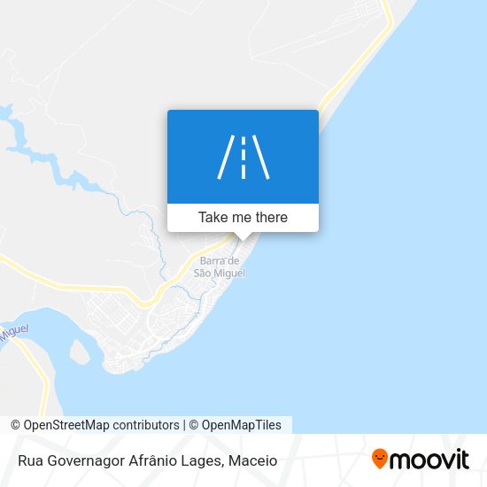Rua Governagor Afrânio Lages map