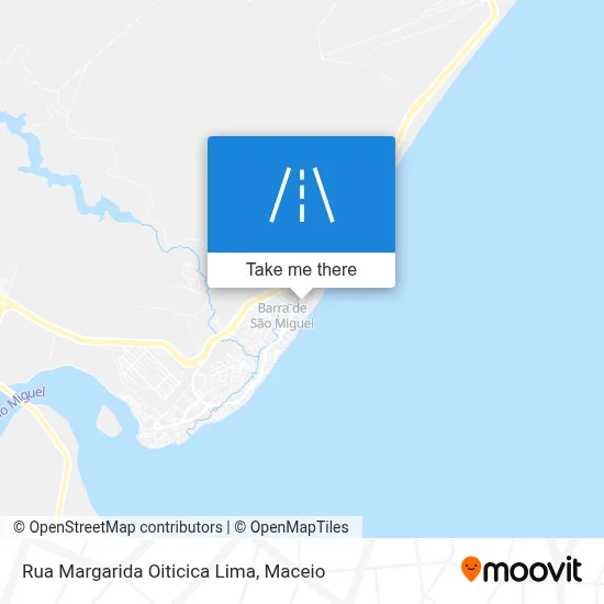 Rua Margarida Oiticica Lima map