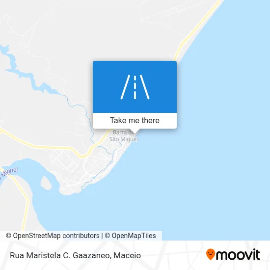 Rua Maristela C. Gaazaneo map