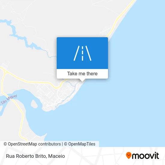 Rua Roberto Brito map