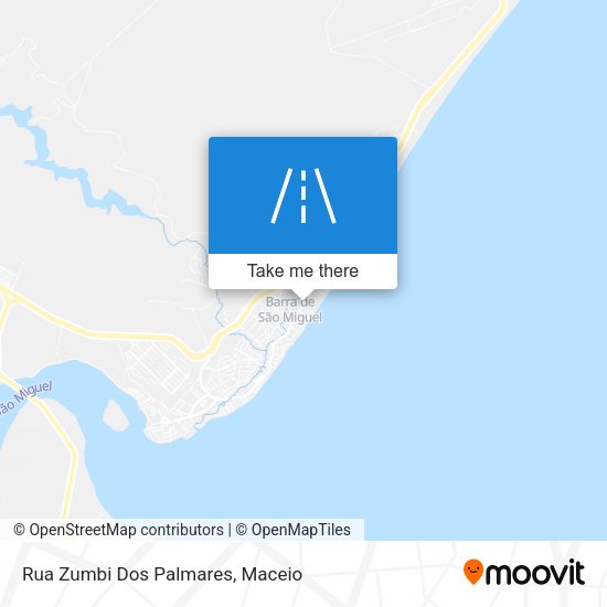 Rua Zumbi Dos Palmares map