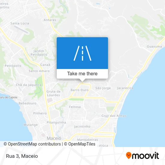 Rua 3 map