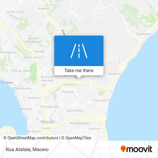 Rua Atalaia map