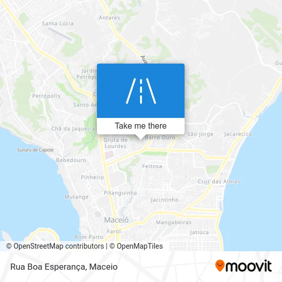 Rua Boa Esperança map
