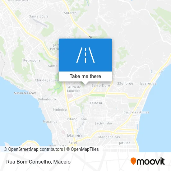 Rua Bom Conselho map