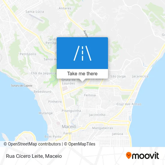 Rua Cícero Leite map