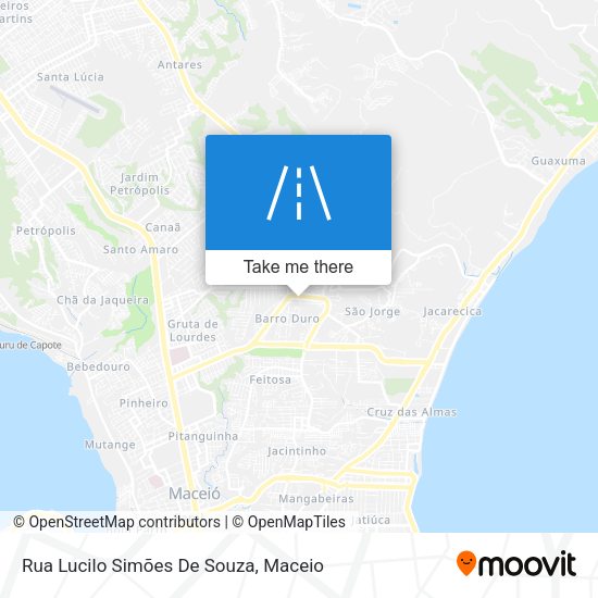 Rua Lucilo Simões De Souza map