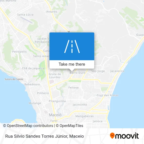 Rua Silvio Sandes Torres Júnior map