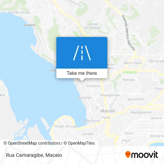 Rua Camaragibe map