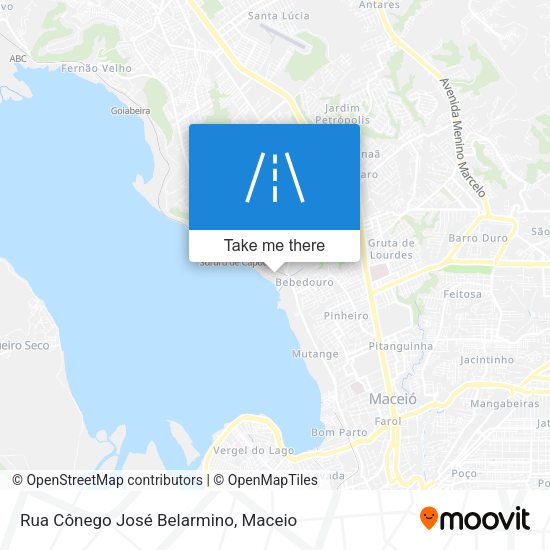Rua Cônego José Belarmino map