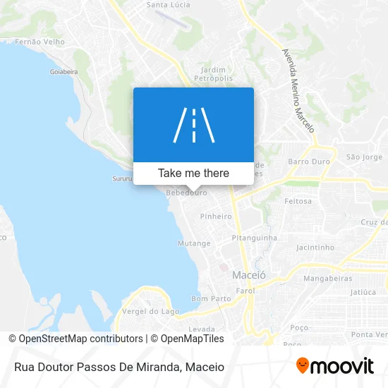 Rua Doutor Passos De Miranda map