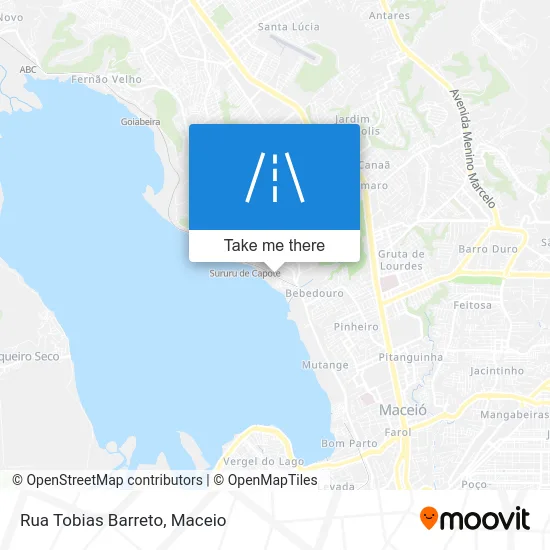 Rua Tobias Barreto map