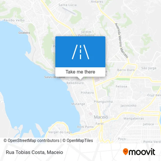 Rua Tobias Costa map