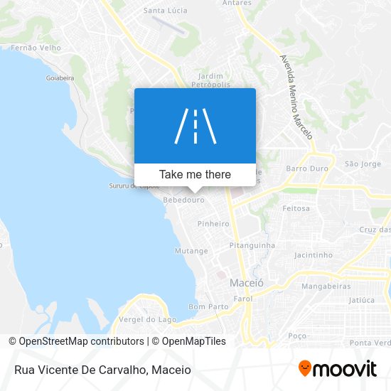 Rua Vicente De Carvalho map