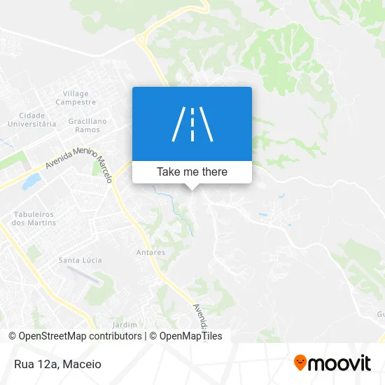 Rua 12a map