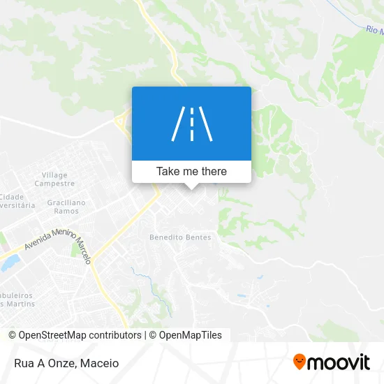 Rua A Onze map