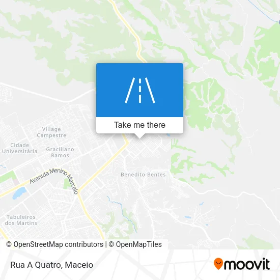 Rua A Quatro map