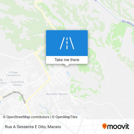 Rua A Sessenta E Oito map