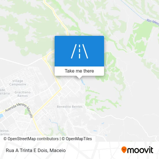 Rua A Trinta E Dois map
