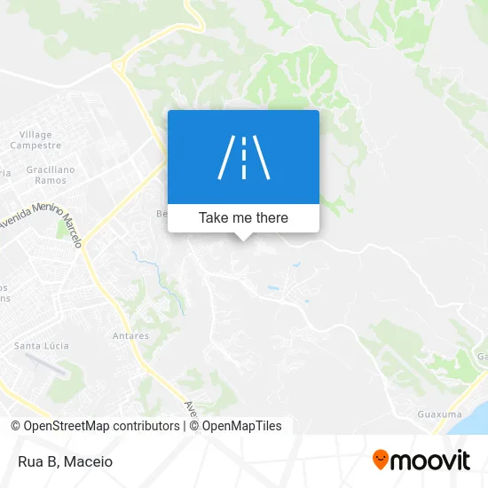 Rua B map