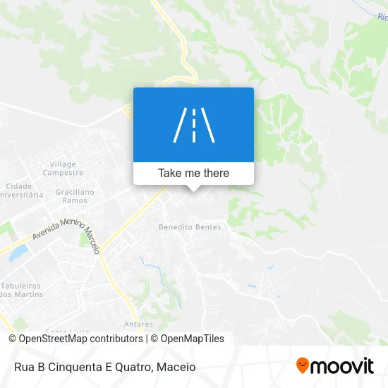 Rua B Cinquenta E Quatro map
