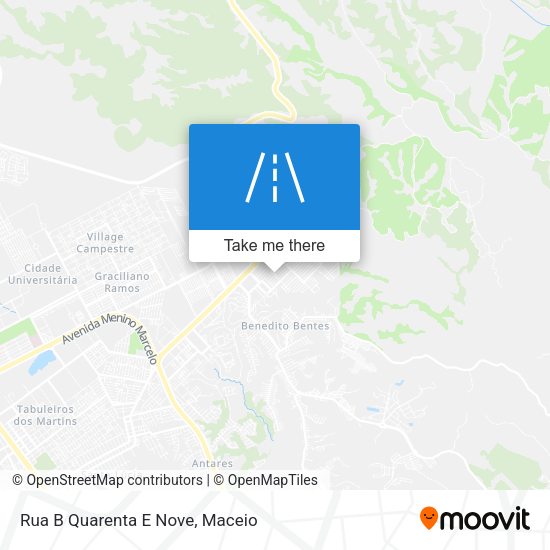 Rua B Quarenta E Nove map