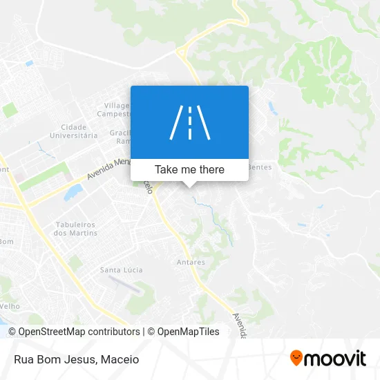 Rua Bom Jesus map