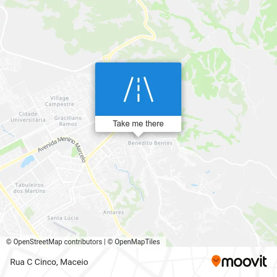 Rua C Cinco map